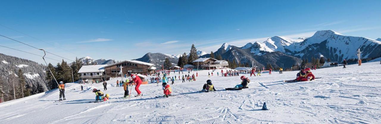 Saint-Jean-dʼAulps Joli Studio 4 Pers 30M Des Pistes Balcon Plein Sud Au Pieds Des Pistes B27- Draps Non Compris מראה חיצוני תמונה