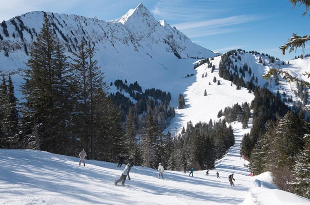 Saint-Jean-dʼAulps Joli Studio 4 Pers 30M Des Pistes Balcon Plein Sud Au Pieds Des Pistes B27- Draps Non Compris מראה חיצוני תמונה