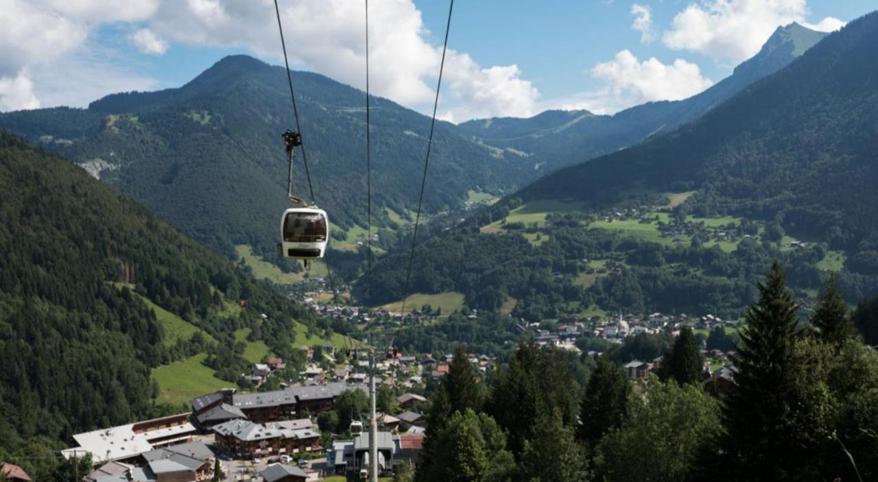 Saint-Jean-dʼAulps Joli Studio 4 Pers 30M Des Pistes Balcon Plein Sud Au Pieds Des Pistes B27- Draps Non Compris מראה חיצוני תמונה