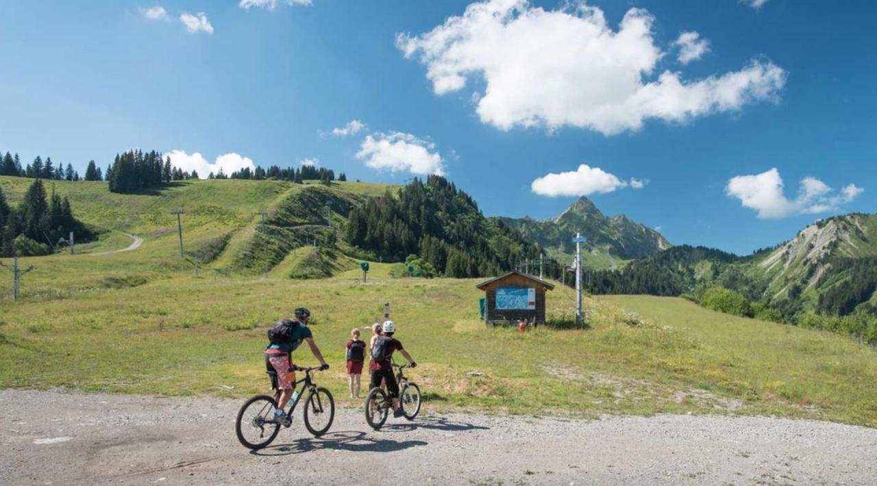 Saint-Jean-dʼAulps Joli Studio 4 Pers 30M Des Pistes Balcon Plein Sud Au Pieds Des Pistes B27- Draps Non Compris מראה חיצוני תמונה