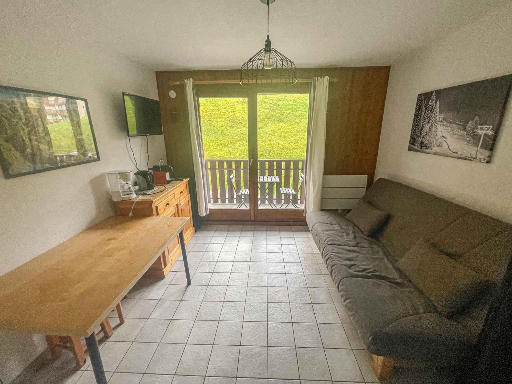 Saint-Jean-dʼAulps Joli Studio 4 Pers 30M Des Pistes Balcon Plein Sud Au Pieds Des Pistes B27- Draps Non Compris מראה חיצוני תמונה